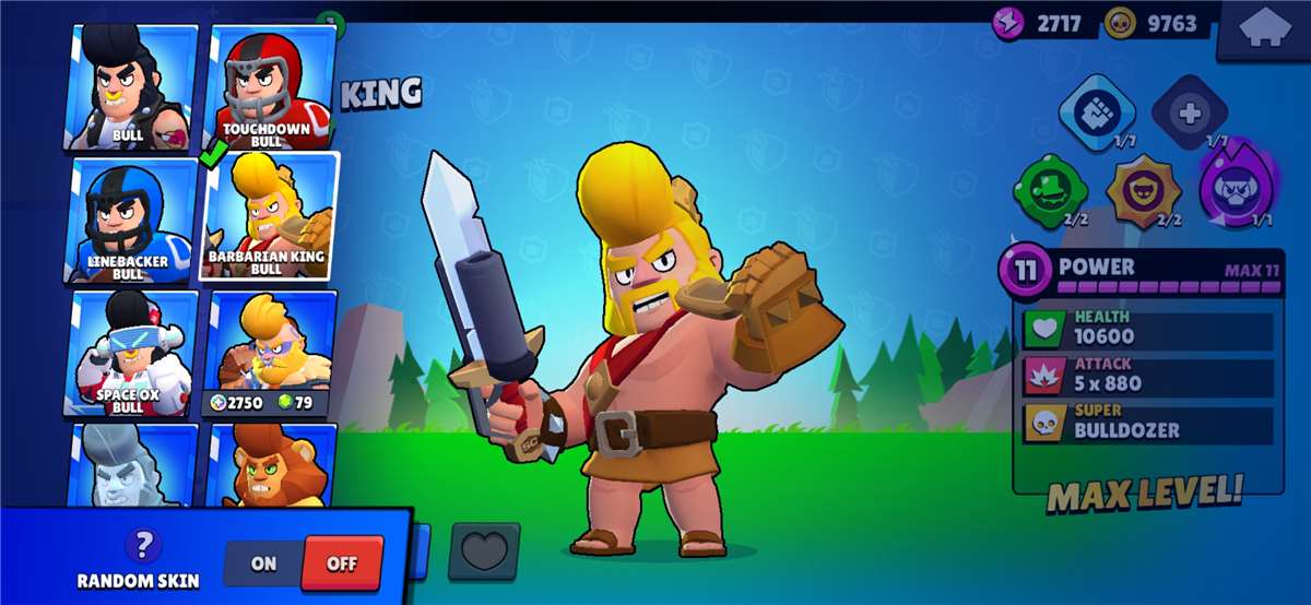 продажа аккаунта к игре Brawl Stars